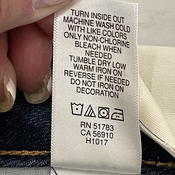 Maurices Skinny Ankle Jeans Women’s 34 Short Medium Wash Distress Raw Hem NEW - Picture 10 of 11